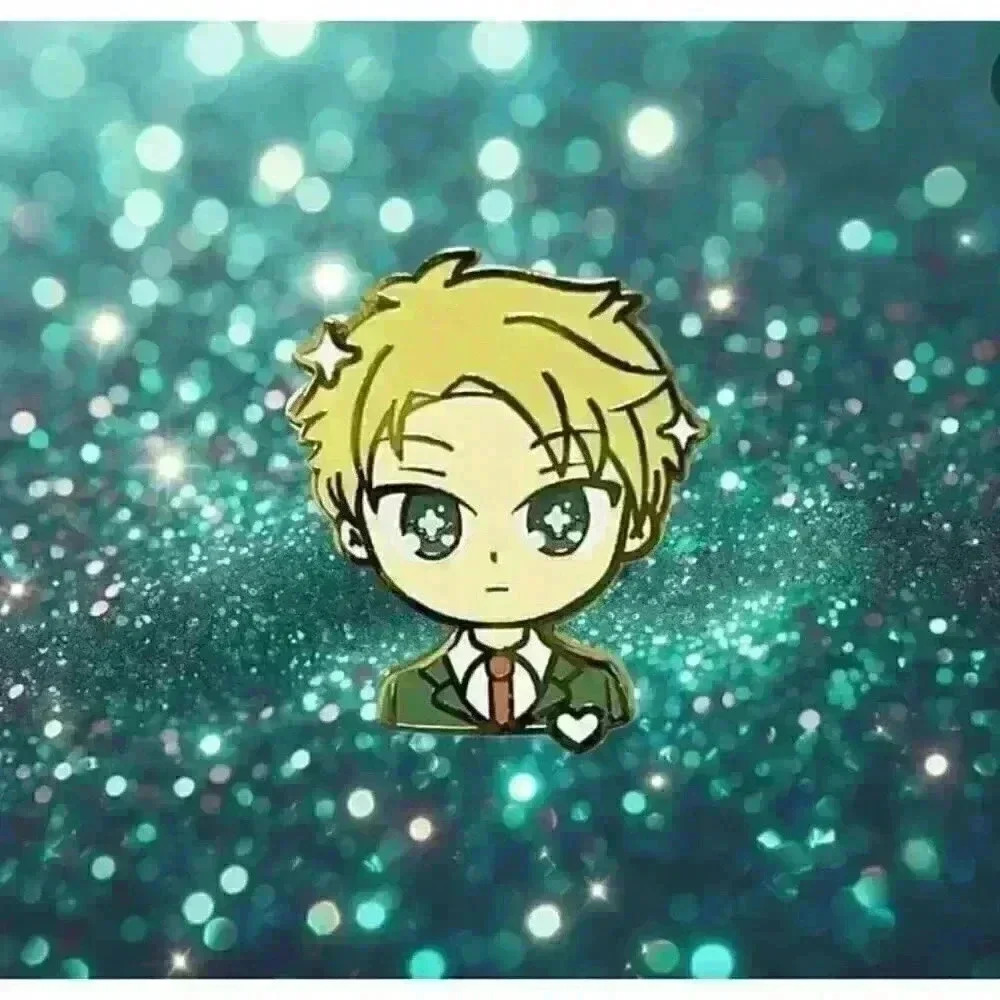 Spy X Family Anime Loid Forger Kawaii Enamel Pin